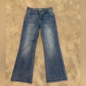 Kancan Double High rise flare stretch Women's Jeans